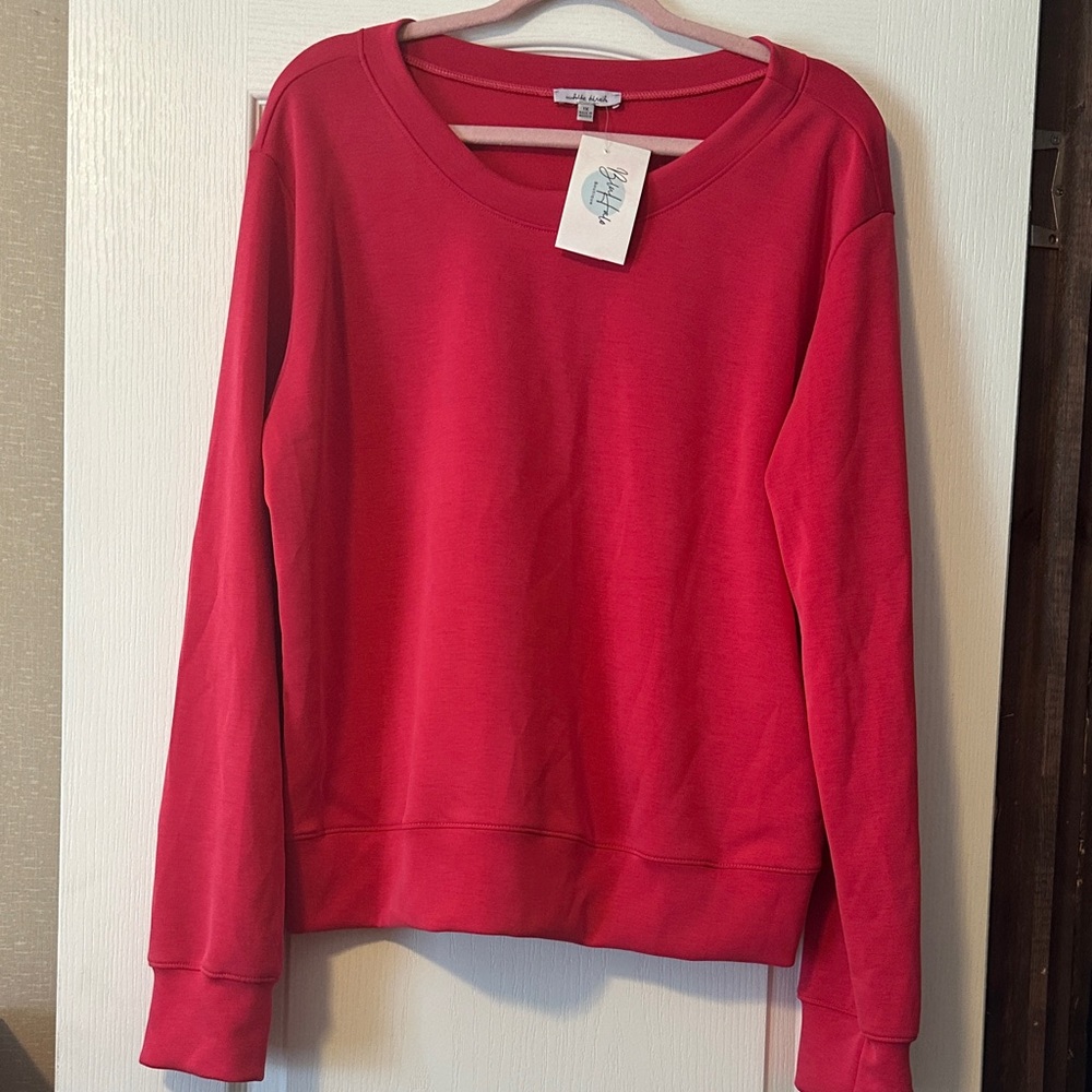 Pink Crewneck Sweatshirt